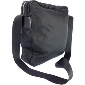 Prada bag Nero Crossbody Tessuto messenger Black Leather saffiano
